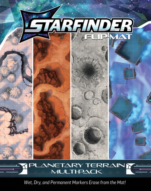 Cover for Damien Mammoliti · Starfinder Flip-Mat: Planetary Terrain Multi-Pack (Book) (2024)