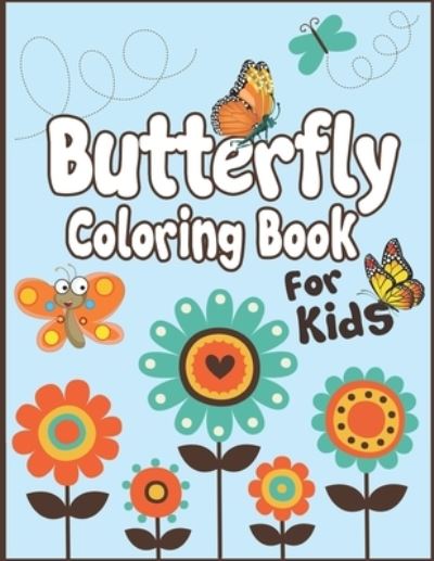 Cover for Arsha Publication · Butterfly Coloring Book for Kids (Paperback Book) (2019)