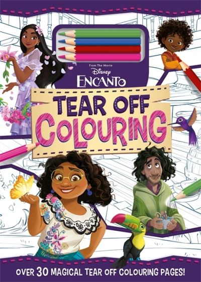 Cover for Walt Disney · Disney Encanto: Tear Off Colouring - From the Movie (Paperback Book) (2022)