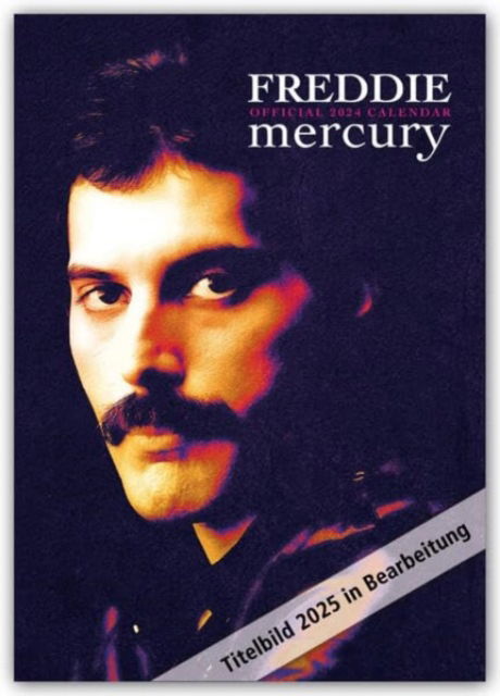 Cover for Official Freddie Mercury A3 Calendar 2025 (Calendar) (2024)