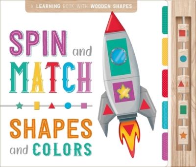 Cover for Igloobooks · Spin and Match: Shapes and Colors (Kartongbok) (2023)