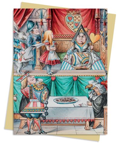 Alice and the Queen of Hearts Greeting Card Pack: Pack of 6 - Greeting Cards - Flame Tree Studio - Books - Flame Tree Publishing - 9781839649318 - June 28, 2022