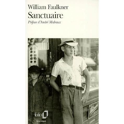 Cover for William Faulkner · Sanctuaire (Folio) (French Edition) (Paperback Book) [French edition] (1972)