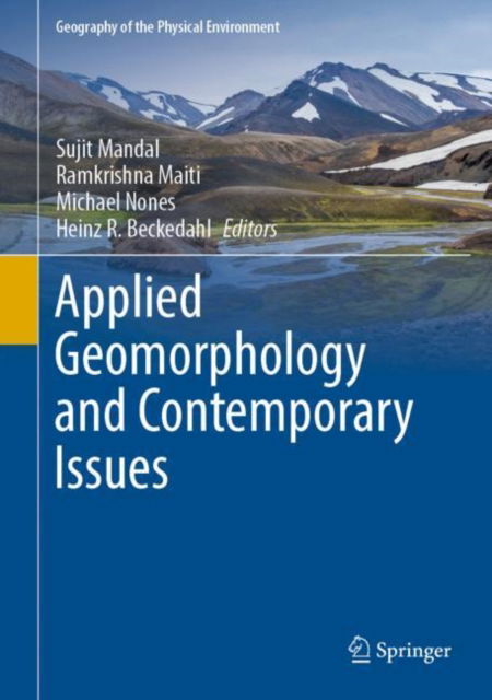 Cover for Applied Geomorphology and Contemporary Issues - Geography of the Physical Environment (Hardcover Book) [2022 edition] (2022)
