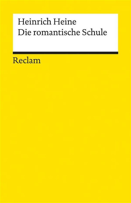 Cover for H. Heine · Die Romantische Schule (Paperback Book)