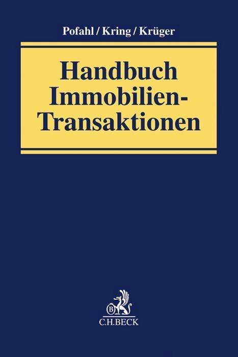 Cover for Pofahl · Immobilientransaktionen (Bok)