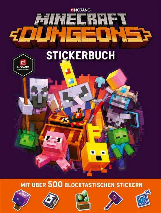 Minecraft Dungeons Stickerbuch - Minecraft - Livros - Schneiderbuch - 9783505144318 - 20 de julho de 2021