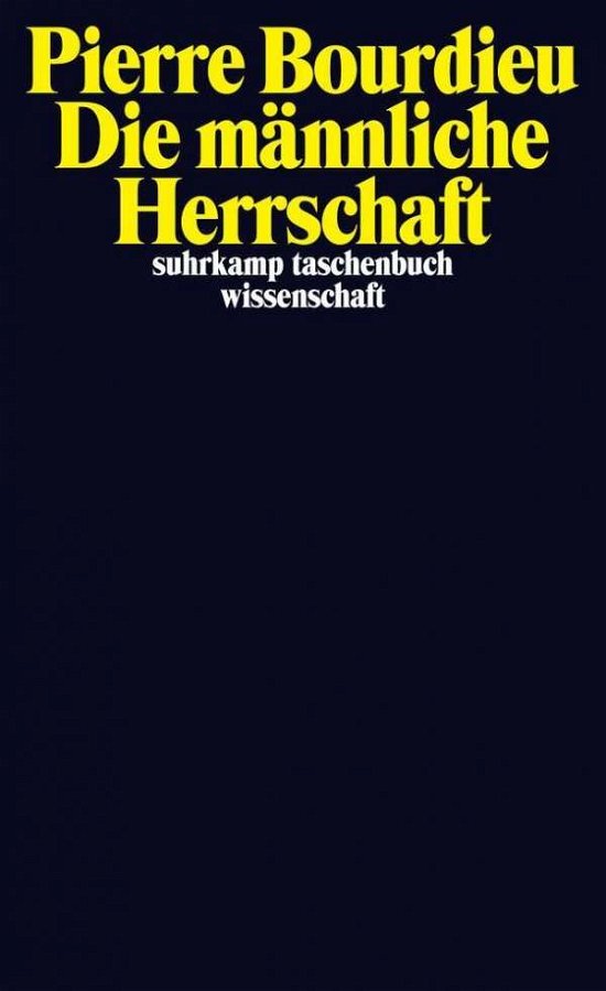 Cover for Pierre Bourdieu · Suhrk.TB Wi.2031 Bourdieu.Männl.Herrsch (Book)