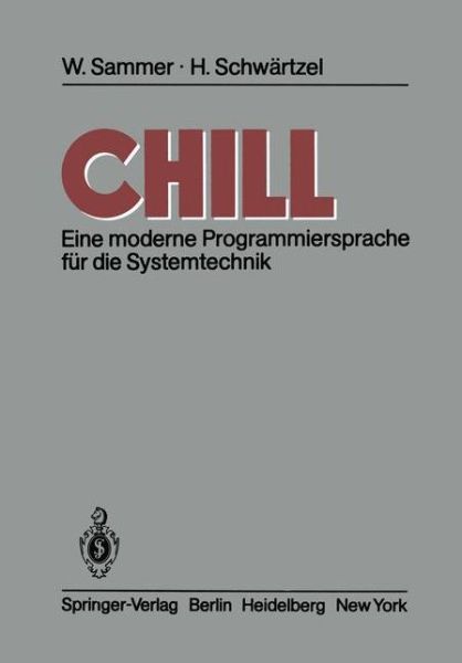 Cover for W. Sammer · Chill (Paperback Book) [German, N edition] (1982)