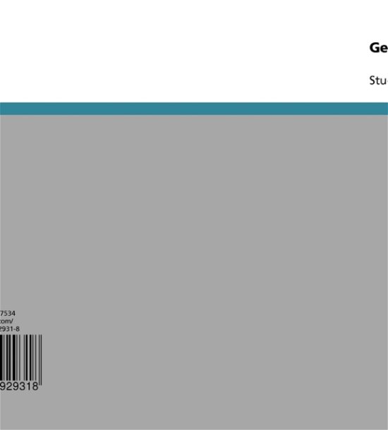 Cover for Pöche · Genomanalyse und genetische Berat (Buch) [German edition] (2008)