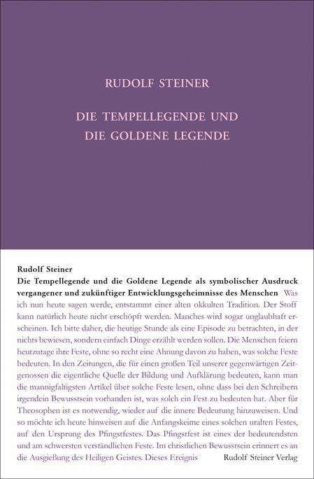 Cover for Steiner · Die Tempellegende u.die Golden (Buch)