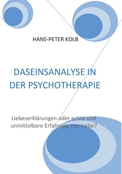 Cover for Kolb · Daseinsanalyse in der Psychotherap (Buch) (2018)