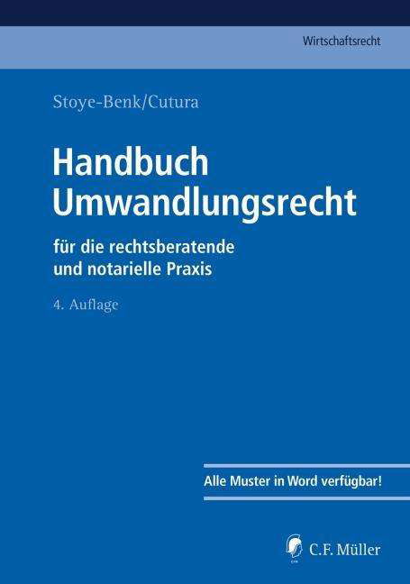 Cover for Stoye-Benk · Handbuch Umwandlungsrecht (Buch)