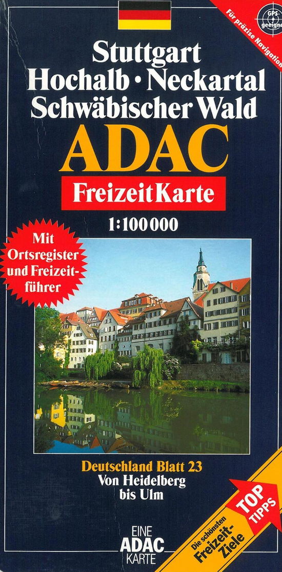 Cover for ADAC Verlag · ADAC Freizeitkarte: Stuttgart, Hochalb, Neckartal, Schwäbischer Wald (Hardcover Book) (2005)