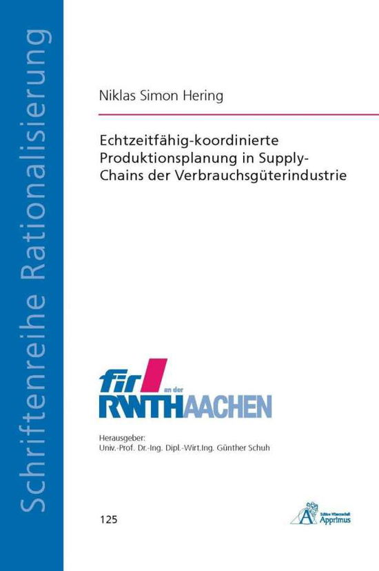 Echtzeitfähig-koordinierte Produ - Hering - Livres -  - 9783863592318 - 