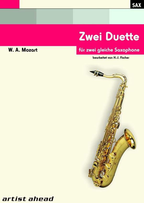 Cover for Mozart · Zwei Duette für zwei gleiche Sax (Book)