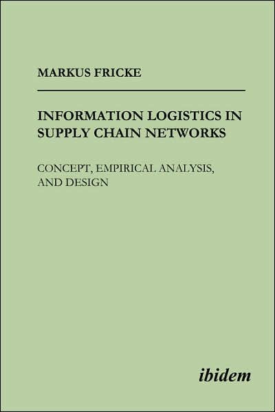 Cover for Fricke · Information Logistics in Supply (Bok)