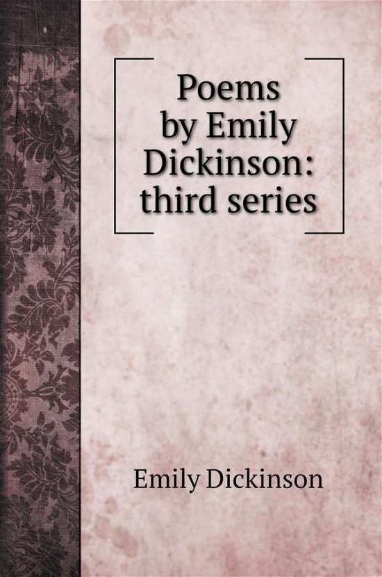 Cover for Emily Dickinson · Poems by Emily Dickinson (Hardcover Book) (2022)