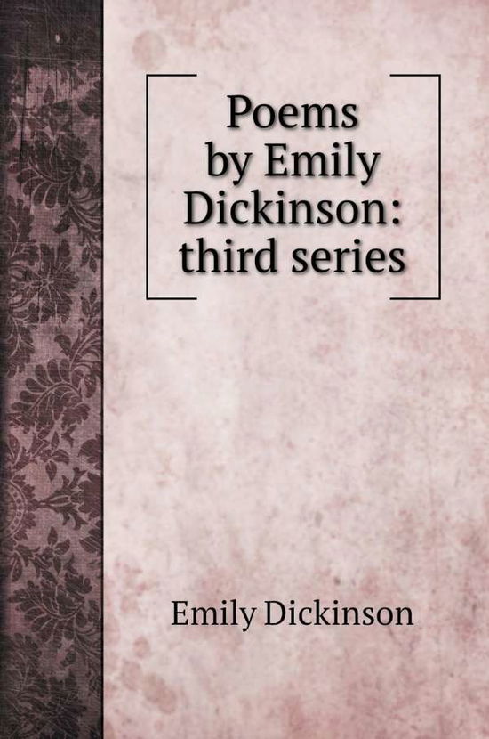 Cover for Emily Dickinson · Poems by Emily Dickinson (Gebundenes Buch) (2022)