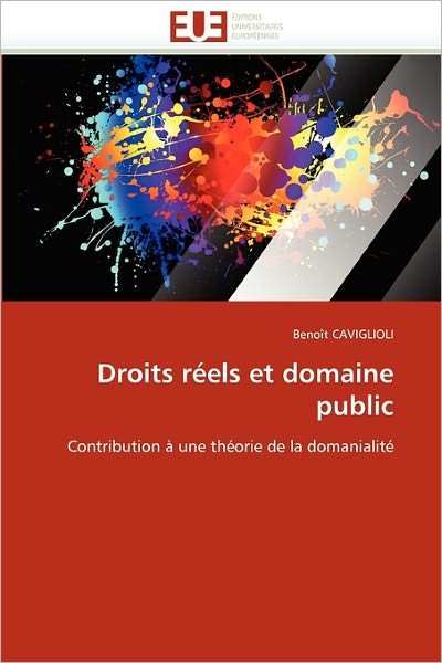 Cover for Benoît Caviglioli · Droits Réels et Domaine Public: Contribution À Une Théorie De La Domanialité (Taschenbuch) [French edition] (2018)