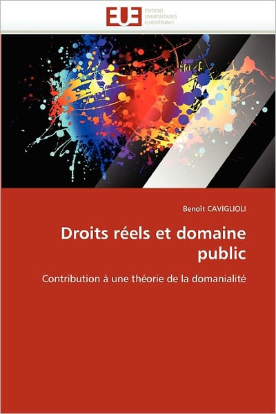 Cover for Benoît Caviglioli · Droits Réels et Domaine Public: Contribution À Une Théorie De La Domanialité (Paperback Book) [French edition] (2018)