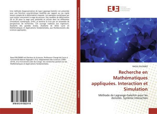 Cover for Bilombo · Recherche en Mathématiques appl (Book)