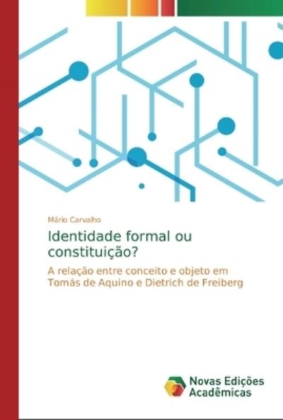 Cover for Carvalho · Identidade formal ou constitui (Buch) (2020)