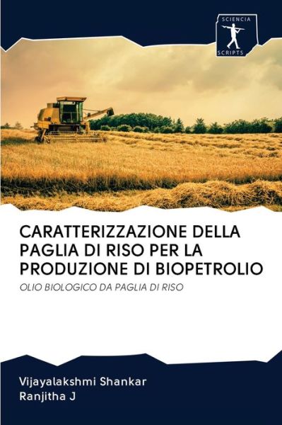 Cover for Shankar · Caratterizzazione Della Paglia (Bog) (2020)