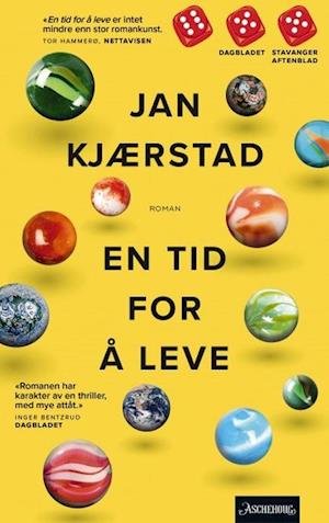 Cover for Jan Kjærstad · En tid for å leve (Gebundesens Buch) (2021)