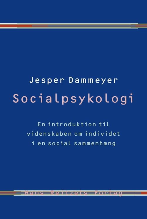 Cover for Jesper Dammeyer · Socialpsykologi (Inbunden Bok) [1:a utgåva] (2021)