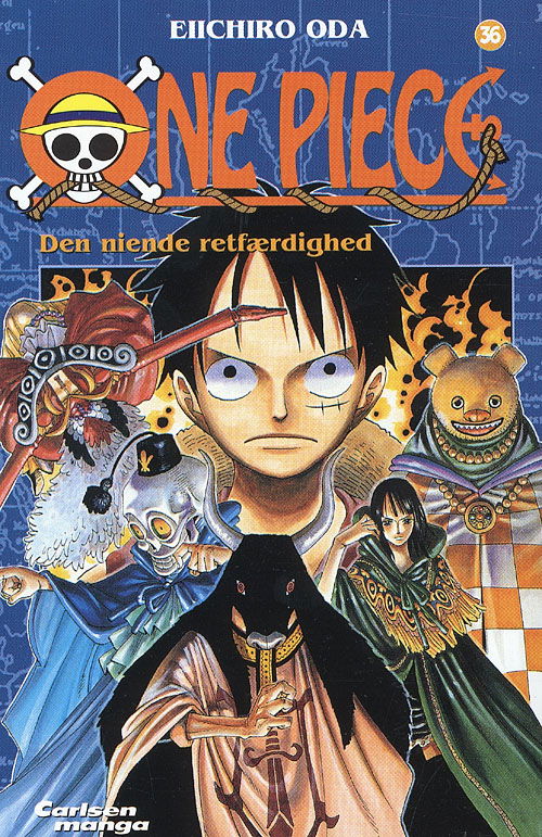 Cover for Eiichiro Oda · One Piece Carlsen manga, 36: One Piece 36 - Den niende retfærdighed (Sewn Spine Book) [1st edition] (2007)