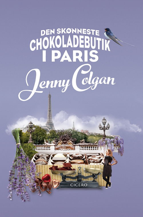 Cover for Jenny Colgan · Den skønneste chokoladebutik i Paris (Bound Book) [1.º edición] (2019)