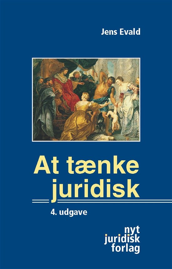Cover for Jens Evald · At tænke Juridisk 4. udg (Poketbok) [4:e utgåva] (2015)