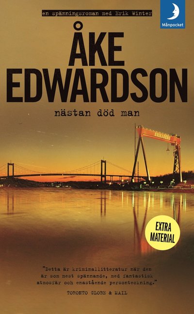 Cover for Åke Edwardson · Nästan död man (Paperback Book) (2008)