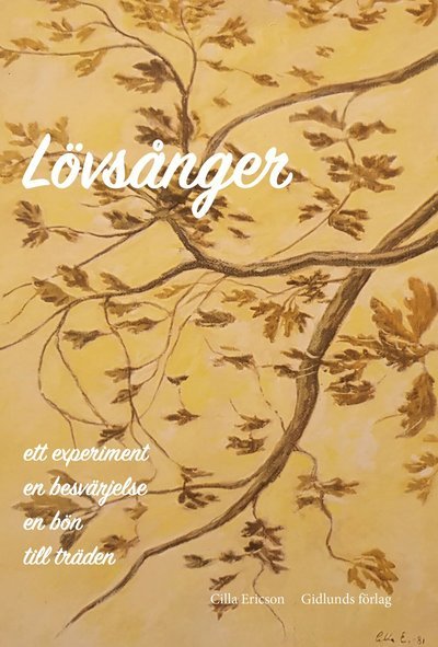 Cover for Cilla Ericson · Lövsånger (Bog) (2023)