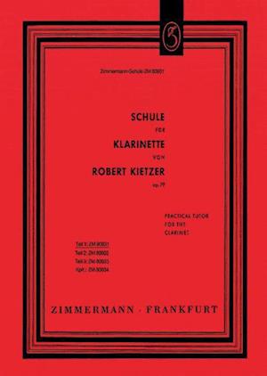 Cover for Robert Kietzer · Schule für Klarinette 1 (Pamphlet) (2011)