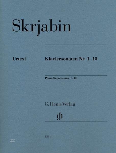 Cover for Skrjabin · Klaviersonaten Nr. 1-10 (Book)
