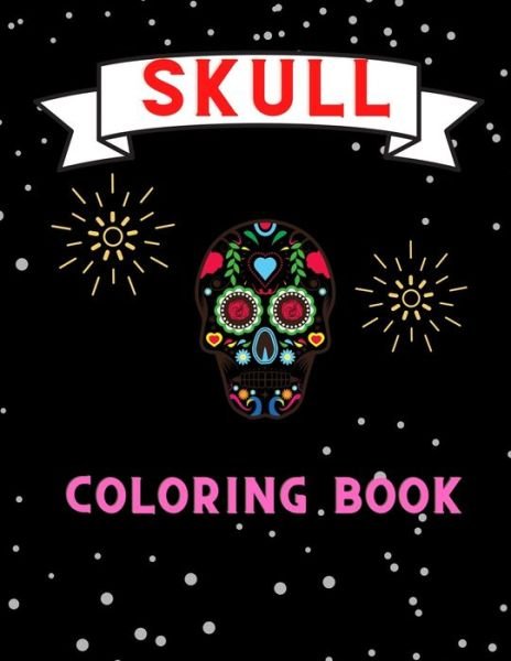 Cover for Abc Publishing House · Skull coloring book (Pocketbok) (2020)