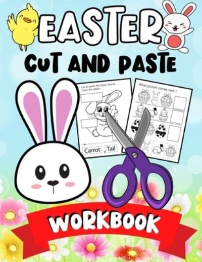Cover for Crayons Planet · Easter Cut And Paste Workbook: Easter Activity Book For Kids Age 4-8 Easter Toddler Book (Paperback Book) (2021)
