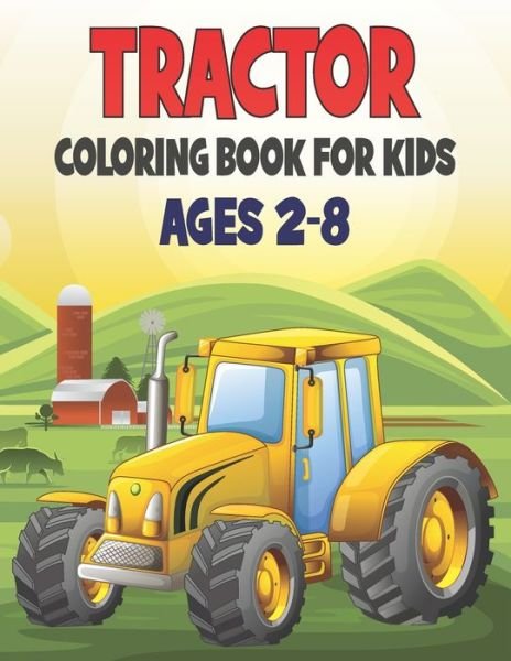 Cover for Rr Publications · Tractor Coloring Book For Kids (Pocketbok) (2021)