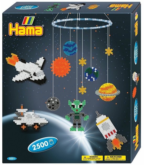 Cover for Hama · Hama Strijkkralenset - Ruimtevaart 2500st. (Toys)