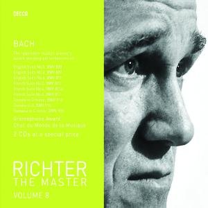 Cover for Richter Sviatoslav · The Master Vol. 8 - Bach (CD) (2008)