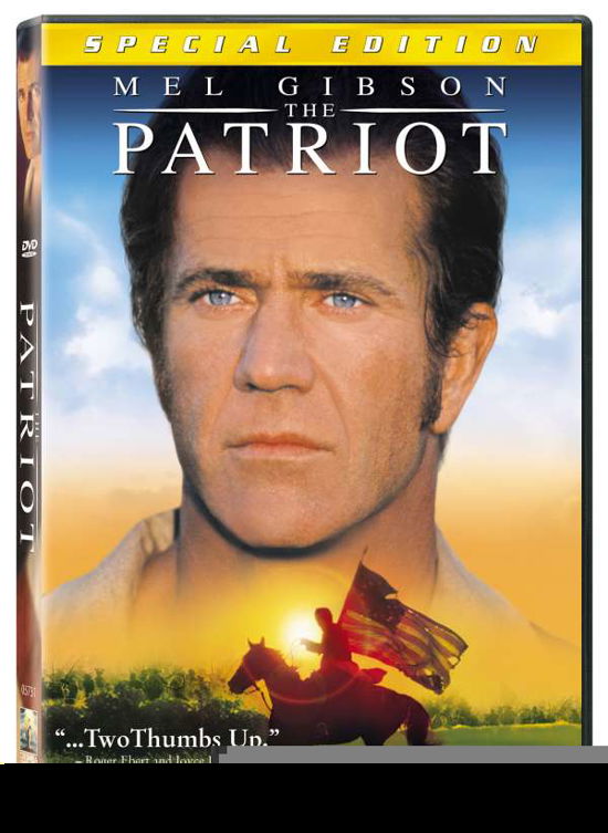 The Patriot - DVD - Elokuva - ACTION / ADVENTURE - 0043396057319 - tiistai 26. kesäkuuta 2001