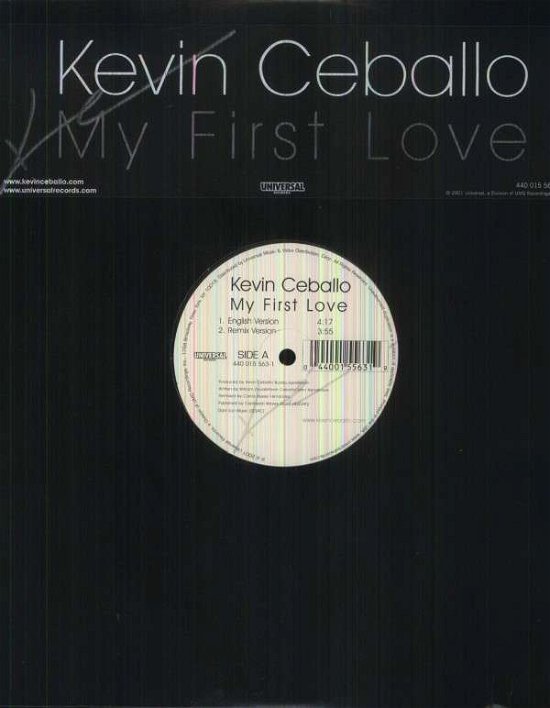 My First Love - Kevin Ceballo - Musique - UNIDISC - 0044001556319 - 30 juin 1990