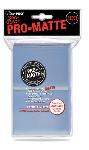 Matte Deck Protector Sleeves ( 100 Pcs ) - Ultra Pro - Merchandise -  - 0074427847319 - 