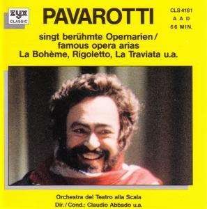 Cover for Luciano Pavarotti · Opernarien Mit Lucian Pavarotti (CD) (1995)