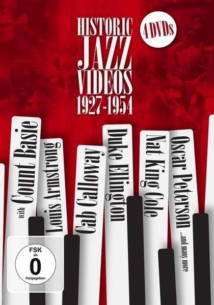 Cover for Cole,n.k.-ellington,d.-calloway,c.uvm. · Historic Jazz Videos 1927-1954 (DVD) (2017)
