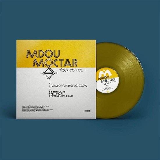 Cover for Mdou Moctar · Niger EP Vol. 1 (LP) [Limited Yellow Coloured Vinyl edition] (2023)