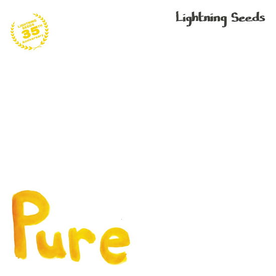 Cover for Lightning Seeds · Pure / All I Want (10&quot;) [RSD 2024 Yellow Vinyl edition] (2024)