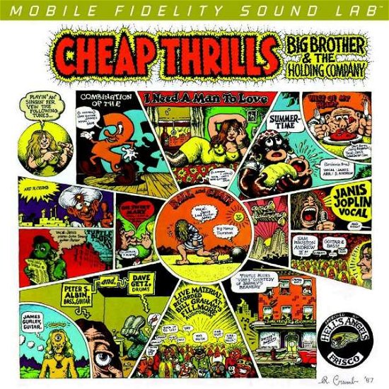 Cover for Janis Joplin &amp; Big Brother &amp; the Holding Company · Cheap Thrills (LP) [Mobile Fidelity edition] (2017)